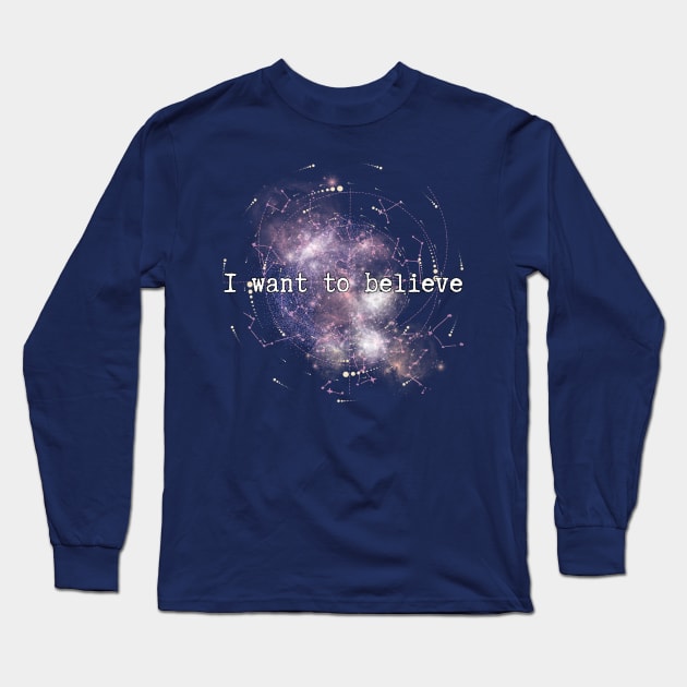 I want to believe Long Sleeve T-Shirt by Thankyou Television